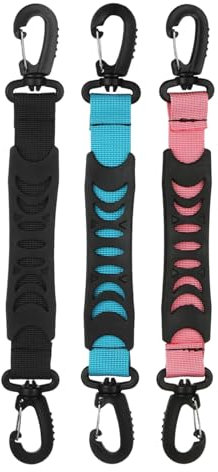 3 Pièce Skates Leash Ski Straps and Pole Carrier, Ski Carrier Strap Roller Skates Portable Carrying Handle Roller Skate Carrying Strap Ski Shoes Carrying Strap Shopping Webbing Handle