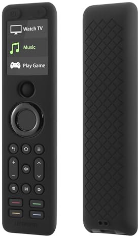 LEFXMOPHY Case for SofaBaton X1S Universal Remote Control Replacment Cover Silicone Protective Sleeve - Black