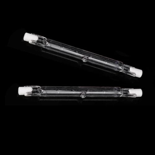 JZLBBC R7S 125MM 500W 120V halogen leuchtmittel R7S 1000W 230V J125mm J Typ halogenlampen für Stehlampen, Straßenlampen, Landschaftsbeleuchtung 1PC 220V-1000W