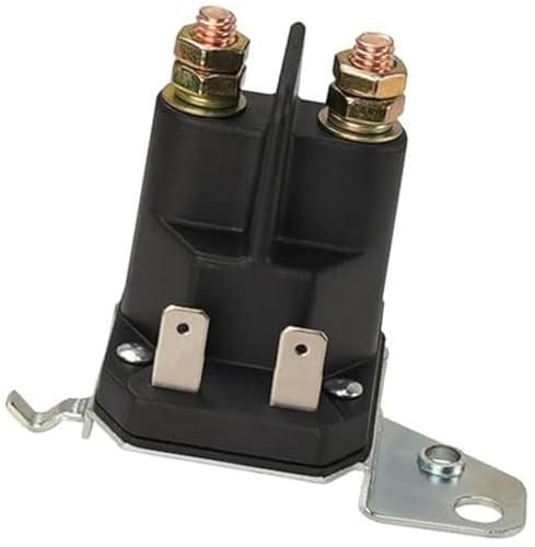 Rynplex Solénoïde de démarreur 12 V 100 A 4 bornes de remplacement, for Cub Ca-det 725-06153A, Crafts-Man 532192507, Trom-Betta 862-1241-211-12, for MTD, tracteurs tondeuses à gazon 762-1261-211-51 76