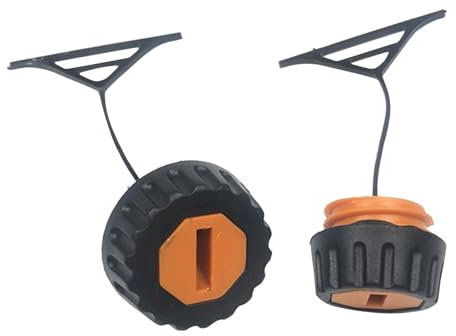 Chainsaw Tank Cap, Oil Replacement Lid, Anti Leak Knob Design, Replacing Accessory, Liquid Cell Cover for Chainsaws, Leaf Blower, String Trimmer, Lawn Mower, Pole Saw, Brush Cutter