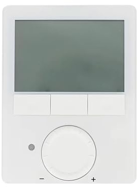 Compatibile con Siemens, termostati ambiente da parete RDG160TU con LCD e sensore di umidità integrato e interruttore di controllo