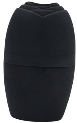 FONDOTIN Masseur à Rouleaux Manuel Visage Rouleau De Massage Facial Noir Compact Soulage Gonflements Matin Peau Éclatante Usage Maison Voyage