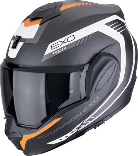 SCORPION EXO-TECH EVO CARBON COSY Matte Black-Orange M