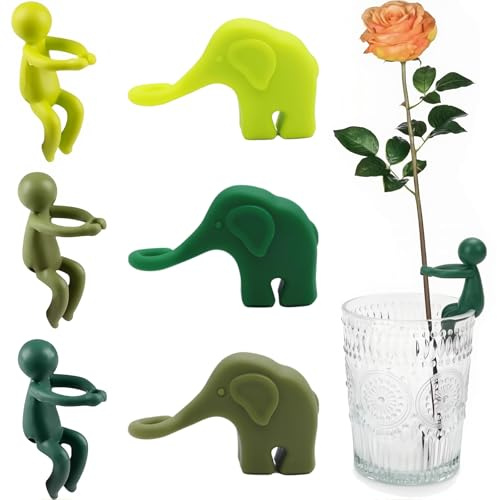 BAUCH 6 pcs Attache Plante,Tuteurs pour Plantes,Clips pour Plantes grimpantes,Pinces à Plante, pour Pot, Parterre et Balcon