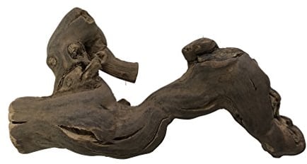 Knorzi® DEKO - 100% Natur Rebknorze/Rebenholz/Kletterholz für Terrarien aus pfälzer Weinstöcken – nachhaltiges, biologisches Produkt - Größe M - Länge ca. 25 cm - Breite ca. 12 cm - EINWEG
