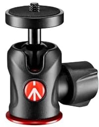 Manfrotto Testa a Sfera 492, per Treppiede per Macchina Fotografica, Testa a Sfera in Alluminio Leggera e Resistente, Stabilizzatore Fotocamera, Accessori Fotografia, Semplice e Intuitiva