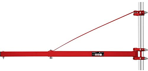 TOOLCRAFT TO-4985424 Schwenkarm für Seilhebezüge Tragfähigkeit (mit Umlenkrolle) 600 kg Tragfähigkeit (ohne Umlenkrolle