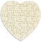 Holzpuzzle Herz selbst gestalten und bemalen - 34 Teile, ca. 29 x 29 cm - personalisierbares Herz-Puzzle aus Holz