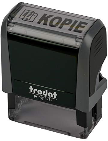 Trodat Printy 4912 grau KOPIE SCHWARZ