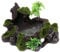 Fliyeong Moos Dekoratives Reptil Feste und stabile Harzschale Lebensmittel Wasserschale Bartagame Gecko Eidechse Mahlzeit Wurmfutter Terrarium Habitat Zubehör Langlebig u