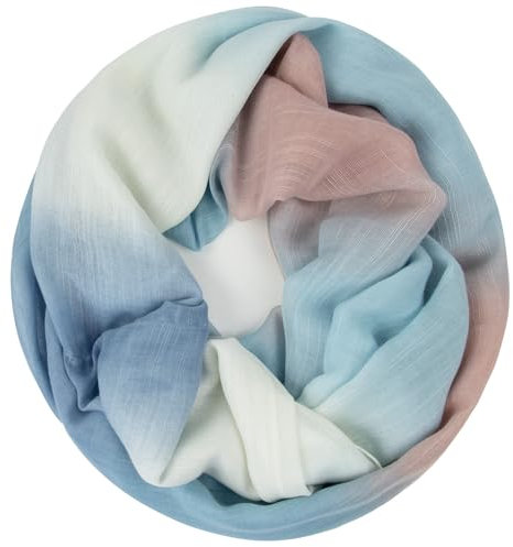 Gloop Damen schal leichter Langschal Loop Schlauchschal Tuch Viele Farben