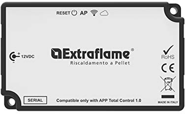 Nordica extraflame weißes wifi-modul für holzofen 9278442