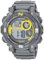 Armitron - Orologio sportivo da uomo, digitale, con cronografo, cinturino in resina, 40/8295, Grigio/Giallo