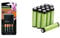 Duracell 45 Minutes Battery Charger with 2 AA and 2 AAA & Amazon Basics AAA Rechargeable Batteries, Pre-charged - Pack of 12 (Appearance may vary)
