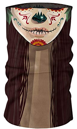 Maskworld Schlauchschal Multifunktionstuch Halstuch Kopftuch - Catrina - stylish - atmungsaktiv - elastisch - für alle Gelegenheiten