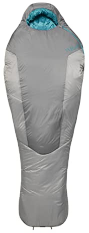 Rab Damen Solar Ultra 2 Schlafsack, Granite, Regular Left