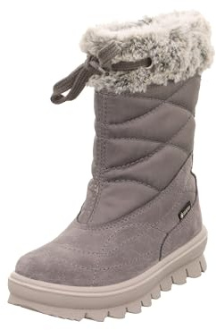 Superfit FLAVIA warm gefütterte Gore-Tex Schneestiefel, GRAU 2000, 32 EU