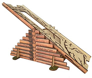 Toyswd CRAWLER PARK SEESAW OBSTACLE FOR 1/24 RC CRAWLER PARK CIRCUIT