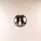 s.luce Orb Glaskugel Hängeleuchte Hängelampe Pendellampe Pendelleuchte Glaslampe, Farbe Schwarz/Rauch, Größe Ø 50cm