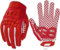 Seibertron Lineman/Linebacker Handschuhe 2.0 Padded Palm American Football Receiver Gloves, Flexibler TPR-Aufprallschutz Back of Hand Handschuhe Erwachsener Sizes Red L