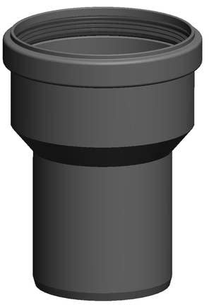 ATEC Abgas Erweiterung D60-DN80 zentrisch