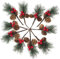 10 Stück Tannenzapfen-Pflanzengirlande, künstliche Girlande, künstlicher Blumenkranz, Beerenpflücker, Weihnachtsbaum, zum Aufhängen, künstliche rote Beerenstiele, Weihnachten, DIY, Basteln, Beeren,