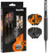 Karella Steeldart Daniel Klose, 90% Tungsten, 22 g, 2 Flight Sets, 3 Pfeile mit Metallspitze, für Klassische Dartscheibe, Dartboard