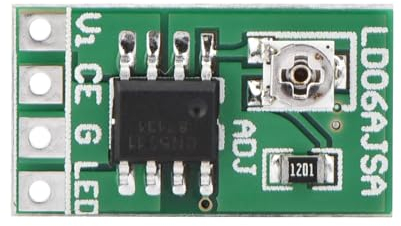 ANKROYU DC 3,3 V 3,7 V 5 V LED-Treiber, Konstantstrom-einstellbares Modul, Einstellbare Stromquelle, LED-Treiberversorgung Für USB-LED-Taschenlampe