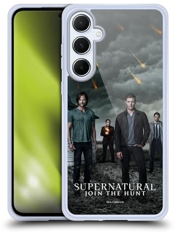 Head Case Designs Offizielle Supernatural Staffel 12 Gruppe Schluessel Kunst Gel Handyhülle Hülle [Militärischer Schutzgrad] Kompatibel mit Samsung Galaxy A55 5G