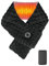 Graphene Heated Scarf with Power Bank USB Heated Neck Wrap for Women Men Child Fleece Heating Pad for Neck Warming