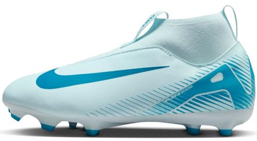 Nike Boys Jr Zoom Superfly 10 Acad Fgmg Sneaker, Soar Bianco, 13.5 UK