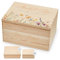 Amari ® Personalisierte Erinnerungsbox aus Holz | Blumenwiese (001.08) | Individuelles Hochzeitsgeschenk Erinnerung Hochzeit Personalisiertes Holzkiste