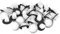 RTRTGS 50 piezas Clips universales, Remaches plástico con almohadilla esponja, Grapas paneles puerta e interior, Molduras, Impermeables la mayoría coches, Compatibles con E34, E36, E38, E39, E46, M3