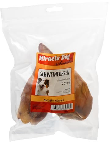 Miracle Dog Schweineohren extradick 14 x 2St