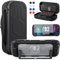 FANPL Custodia per Nintendo Switch 2 (2025) Accessori, custodia da trasporto per Switch 2 e controller Joy Con con custodia protettiva rigida e pellicola protettiva, 8 impugnature per pollice, design