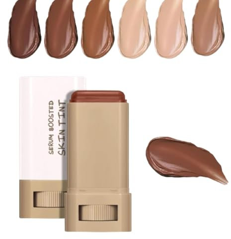 Bálsamo de belleza con suero hidratante potenciado Skween, tinte para piel Splendor, tinte en barra Skween Skin, base de maquillaje en barra para mujer (02#)