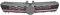 Front Grille Per VW Per Golf 7 MK7 2014 2015 2016 2017 Per GTI Stile Griglia Radiatore Centrale Per Paraurti Anteriore Auto In Rete A Nido D'ape Griglia Corsa Anteriore Auto Grill(Red Line)