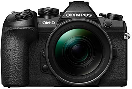 Olympus OM-D E-M1 Mark II Compact System Camera with 12-40 mm Lens Kit - Black-Renewed (Renewed)