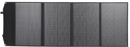 Cryfokt Panneau Solaire Pliable, Chargeur Solaire Portable 200 W avec Silicium Monocristallin à Haute efficacité et Matériau en Toile, Résistant à L'eau et aux Intempéries, pour le