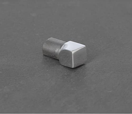 Innenecke für Fliesenschiene, Fliesenprofil, Rundkantenprofil, Edelstahl (V2A) glänzend, 8 mm Höhe