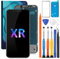 For iPhone XR Screen Replacement XR LCD For iPhone XR Display Touch Screen Glass A1984 Digitizer Sensor Assembly Kits (incell,Black)