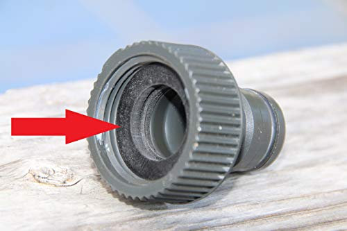 Flachdichtungen Gummidichtungen G1 / 1 Zoll 30x20x2mm aus EPDM (Anzahl: 5 Stück)