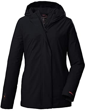 G.I.G.A. DX Damen Funktionsjacke/Outdoorjacke mit Kapuze GS 152 WMN JCKT, schwarz, 36, 39325-000