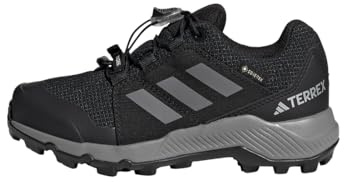 adidas Unisex Kinder Terrex Gore-TEX Hiking Shoes, Core Black/Grey Three, 29 EU