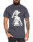 Ruffy Stand - T-Shirt Homme Chapeau de Paille Luffy Zoro One Monkey D. Pirate Ace Piece Goku Anime Ruffy, Taille:L, Couleur:Gris foncé