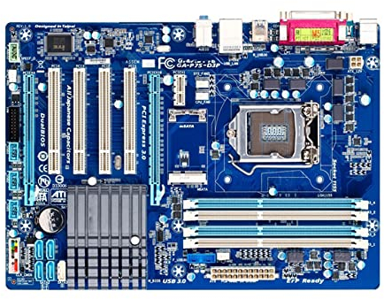 DISPRA Fit For GIGABYTE GA-P75-D3P Zócalo de la Placa Base B75 de Escritorio LGA 1155 i3 i5 i7 DDR3 32G ATX UEFI BIOS Original B75-D3V Plato Principal
