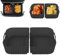 Lifemaison 2PCS Air Fryer Silicone Liners for Ninja Flex Drawer Air Fryer Accessories AF500UK/ Ninja Foodi Flexdrawer Dual Air Fryer 10.4L,Ninja AF500UK Accessories 10.4 Litre Inserts