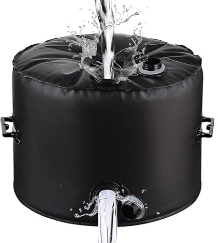 Borsa per Pesi Base Ombrellone,Borsa per Acqua Pesante da 40 L, Sacco Peso per Base Ombrellone Fino a 23 kg di Acqua, Base Ombrellone da Giardino 44 cm