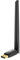 Bluetooth Dongle, 5.4 Bluetooth PC Dongle, Bluetooth USB Adapter, Bluetooth USB Dongle Antenna, Long Range/150M, Plug&Play, Low Latency, for Windows 11/10/8.1/7 (Black)